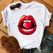 Kiss Lip Soft T Shirt