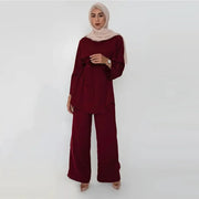 Elegant Two-Piece Muslim Set