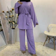 Elegant Two-Piece Muslim Set