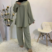 Elegant Two-Piece Muslim Set