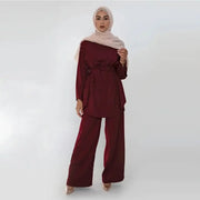 Elegant Two-Piece Muslim Set