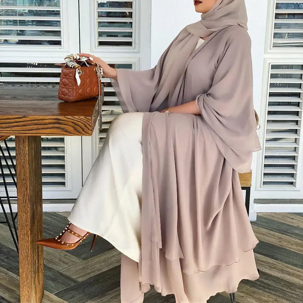 Fashion Chiffon Abaya