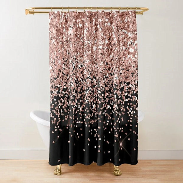 Glitter Glam Shower Curtain