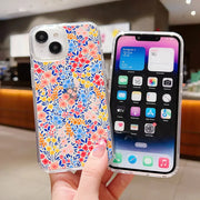 Shockproof Silicone iPhone Flower Cover