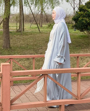 Puff Sleeve Loose Muslim Abaya/ Kaftan