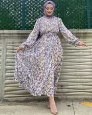 Summer Muslim Chiffon Dresses