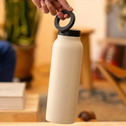 Water Bottle with Magnetic Mobile Phone Holder