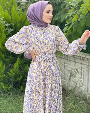 Summer Muslim Chiffon Dresses