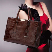 Crocodile Print Handbags