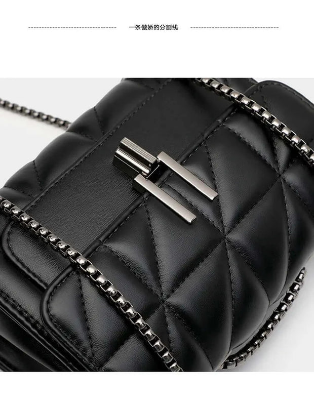 Leather Chain Women Handbag