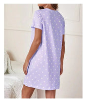 Comfy Short Sleeve Sleep Dress