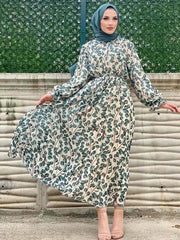 Summer Muslim Chiffon Dresses