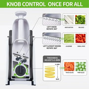 Multifunction Manual Vegetable Cutter/Slicer/Chopper