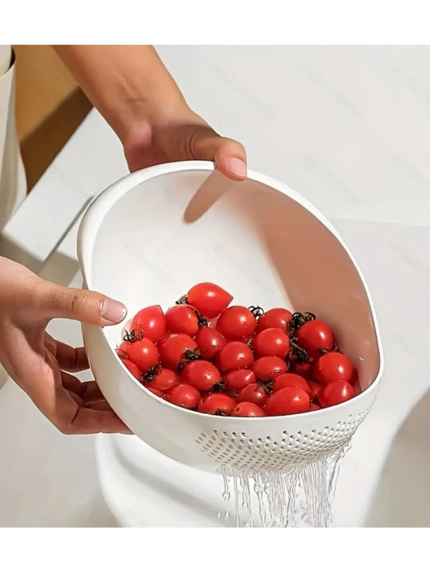 Multi-purpose Drainage Basket (Rice Filter, Fruit, Vegetable)