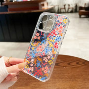 Shockproof Silicone iPhone Flower Cover