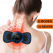 Electric Neck Massager for Muscle Pain Relief and Shoulder Relaxation