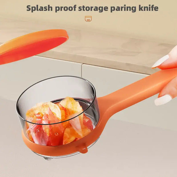 1PCS splash proof multi functional peeler