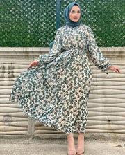 Summer Muslim Chiffon Dresses