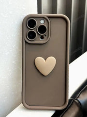 Cute 3d Heart Silicone Case For Samsung Galaxy S22 S21 S20 S23