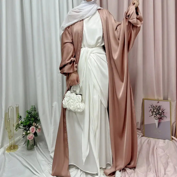 Puff Sleeve Loose Muslim Abaya/ Kaftan