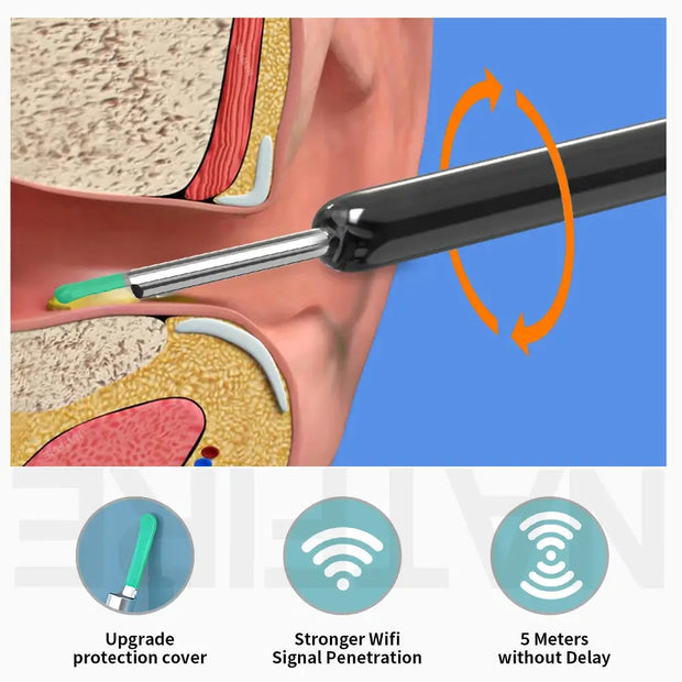 Smart Visual Ear Cleaner with mini camera HD