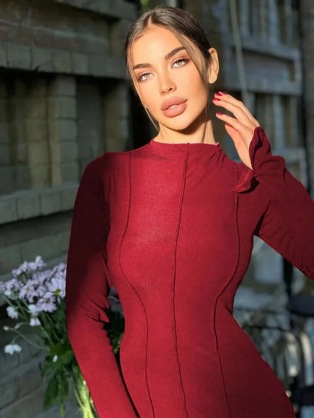 Long Sleeve Bodycon Dress