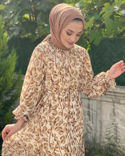 Summer Muslim Chiffon Dresses