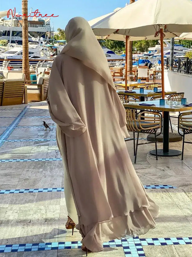 Fashion Chiffon Abaya