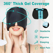 Migraine Relief/ Headache  Gel Hot Cold Therapy Cap