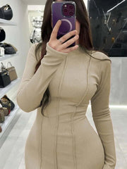 Long Sleeve Bodycon Dress