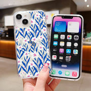 Shockproof Silicone iPhone Flower Cover