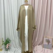 Puff Sleeve Loose Muslim Abaya/ Kaftan