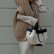 Fashion Hooded Knitting Cardigan