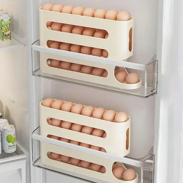 4 Layers Automatic Rolling Eggs Holder