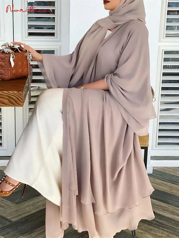 Fashion Chiffon Abaya